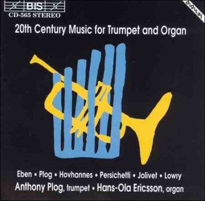 20th Century Music for Trumpet and Organ (Ericsson, Plog) (CD / Album)