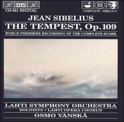 Tempest, the Op. 109 (Vanska, Lahti So, Lahti Opera Chorus) (CD / Album)
