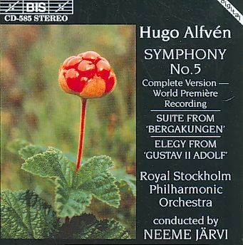 Symphony No. 5 (Jarvi, Stockholms Filharmoniska Orkester) (CD / Album)