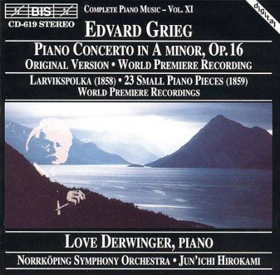 Piano Concerto in a Minor Op. 16 (Hirokami, Norrkoping So) (CD / Album)