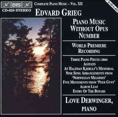 Piano Music Without Opus Number (Derwinger) (CD / Album)