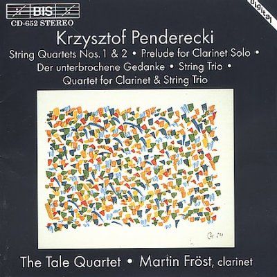 Penderecki (Tale Quartet, Frost) (CD / Album)