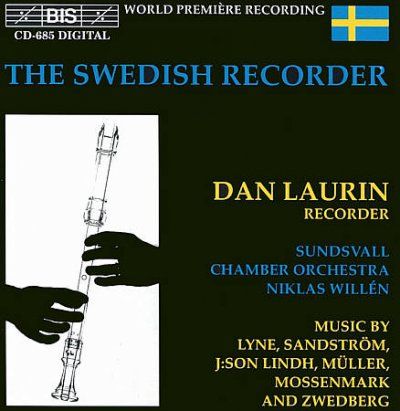 Swedish Recorder, The - Dan Laurin (Willen, Sundsvall Co) (CD / Album)