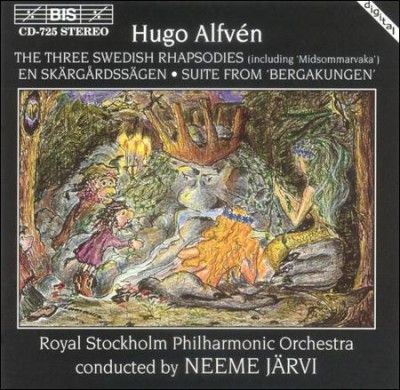 Swedish Rhapsodies, The (Jarvi, Royal Stockholm Po) (CD / Album)