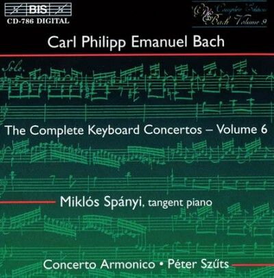 Cpe Bach/complete Keyboard Concertos - 6 (CD / Album)