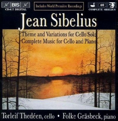 Sibelius/theme and Variations for Cello (CD / Album)