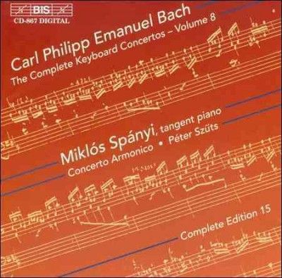 Keyboard Concertos Vol. 8 (Szuts, Concerto Armonico, Spanyi) (CD / Album)