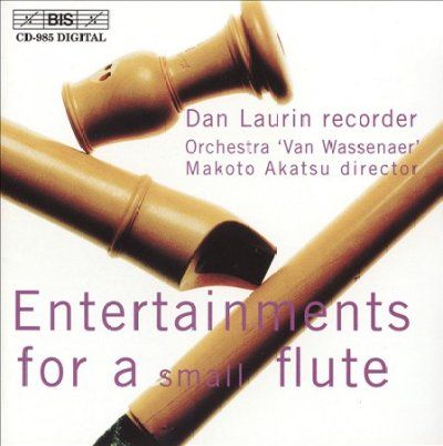 Entertainments for a Small Flute (CD / Album)