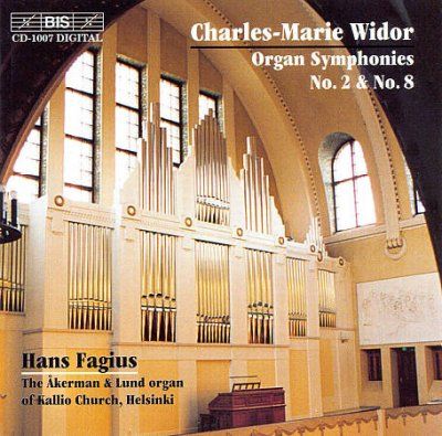 Organ Symphonies No.2 and 8 (Hans Fagius) (CD / Album)