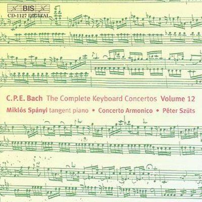 Complete Keyboard Concertos Vol. 12, The (Szuts) (CD / Album)