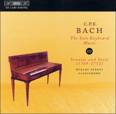 Solo Keyboard Music Vol. 10 (Spanyi) (CD / Album)