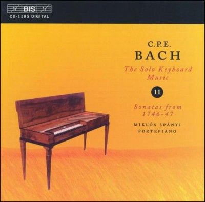 Solo Keyboard Music Vol. 11 - Sonatas from 1746-47 (Spanyi) (CD / Album)