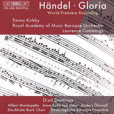 Handel/ Gloria - World Premier Recording. Royal Academy of Music (CD / Album)