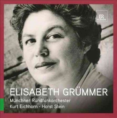 Elisabeth Grummer: Great Singers Live (CD / Album)