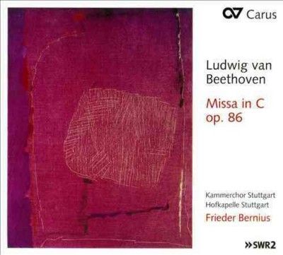Beethoven: Missa in C, Op. 86 (CD / Album)