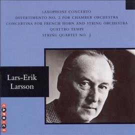 Larsson/cto for Alto Saxophone (CD / Album)