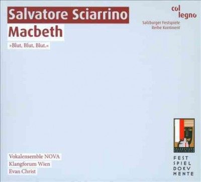 Salvatore Sciarrino: Macbeth (CD / Album)