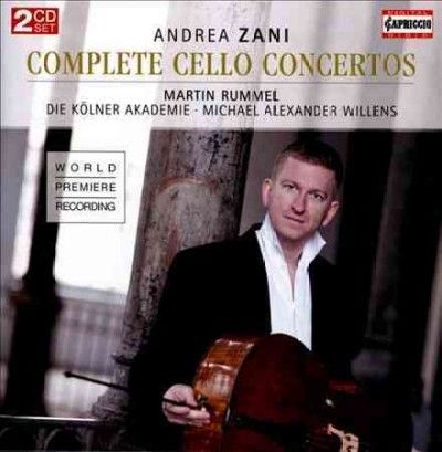 Martin Rummel - Zani: Complete Cello Concertos (CD)