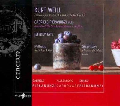 Kurt Weill: Concerto for Violin &amp; Wind Orchestra, Op. 12 (CD / Album)