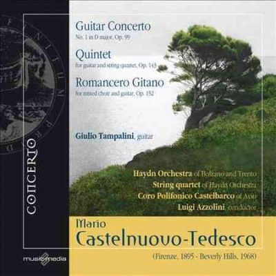 Mario Castelnuovo-Tedesco: Guitar Concerto... (CD / Album)