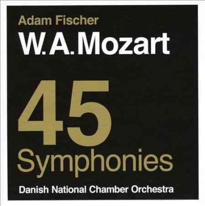 Danish National Cham - Mozart: 45 Symphonies (CD)