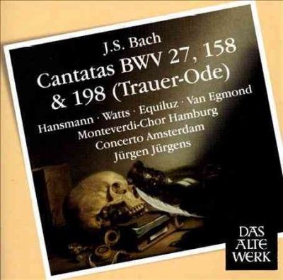 Monteverdi Chor Hamb - Bach: Cantatas &amp; 198 Trauer Ode (CD)