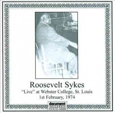 Roosevelt Sykes:Live at Webster Co 74 - (Import CD)