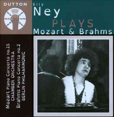 Elly Ney Plays Mozart &amp; Brahms - (Import CD)