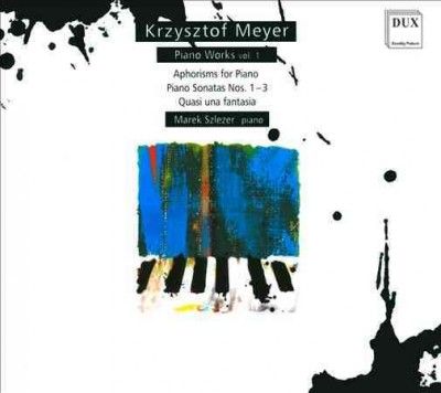 Marek Szlezer - Meyer: Piano Works Vol 1 (CD)