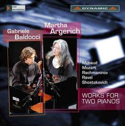 Gabriele Baldocci/Martha Argerich: Works for Two Pianos (CD / Album)