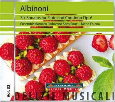 Albinoni: Six Sonatas for Flute and Continuo, Op. 6 (CD / Album)