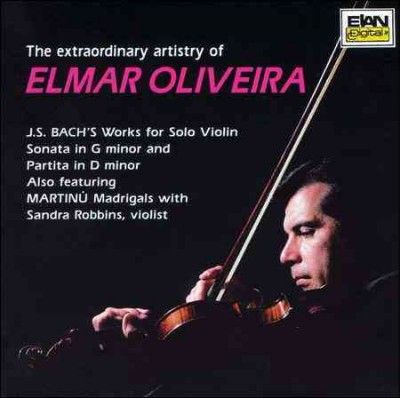 Elmar Oliveira Plays Bach &amp; Martinu - (Import CD)