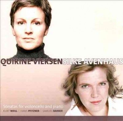 Weil/Pfitzner/Barber: Sonatas for Violoncello &amp; Piano (CD / Album)
