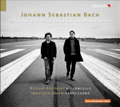 Bach: 3 Sonatas for Viola Da Gamba and Harpsichord, BWV1027-1029 (CD / Album)