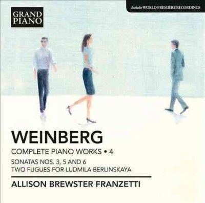 Allison B Franzetti - Weinberg: Complete Piano Music Vol 4 (CD)