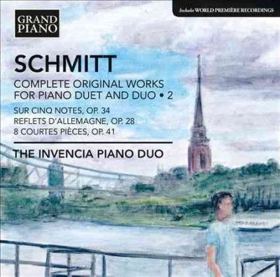 Florent Schmitt - Schmitt: Comp Works For Piano Duet V2 (CD)