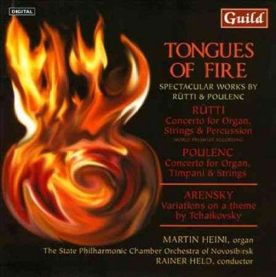 Tongues of Fire by Rutti/Arensky/Poul - (Import CD)