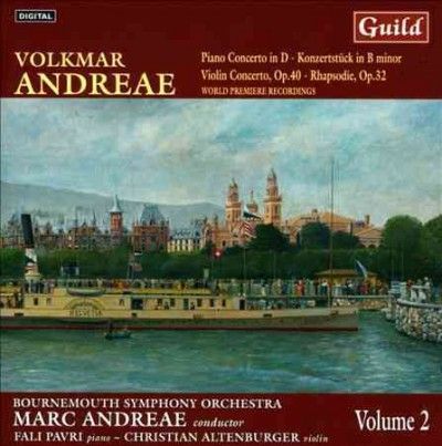 Concertos by Volkmar Andreae:Vol 2 - (Import CD)