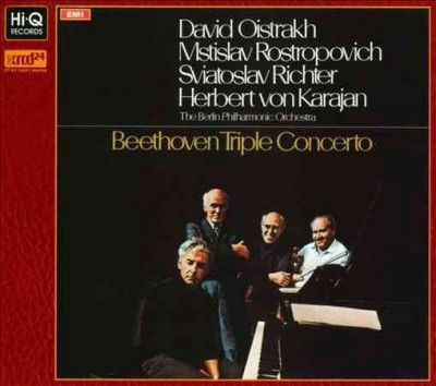 Herbert Von Karajan - Beethoven Triple Concerto (CD)