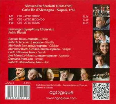 Scarlatti:Carlo Re'd Alemagna - (Import CD)