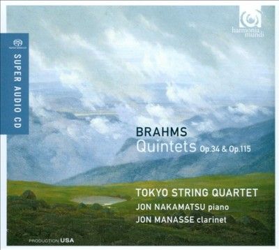 Jon Nakamatsu - Brahms: Piano Quintet Op 34 Clarinet Q (CD)