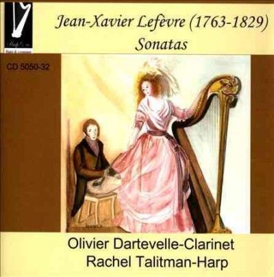Olivier Dartevell - Lefevre: Sonatas Clarinet &amp; Harp (CD)