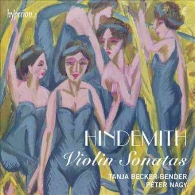 Tanja Becker - Bender - Hindemith: Violin Sons Meditation Sehr (CD)