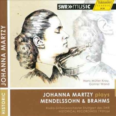 Johanna Martzy - Johanna Martzy Plays Mendelssohn &amp; Br (CD)
