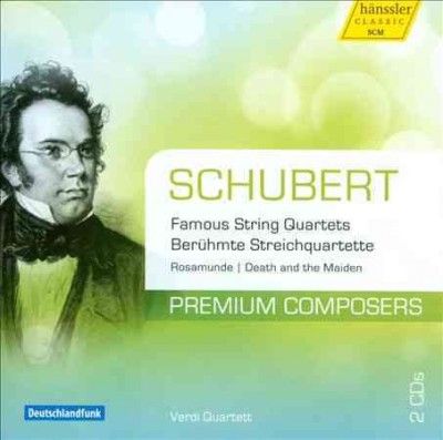 Schubert: Famous String Quartets (CD / Album)