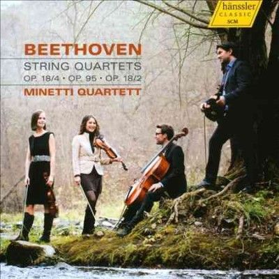 Beethoven: String Quartets, Op. 18/4, Op. 95, Op. 18/2 (CD / Album)