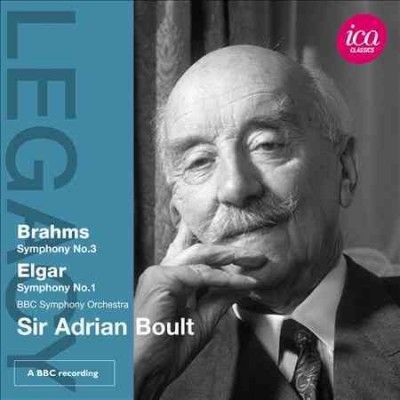Brahms: Symphony No. 3/Elgar: Symphony No. 1 (CD / Album)
