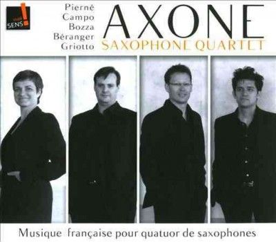 Axone Saxophone Quar - French Music For Saxophone Quartet (CD)