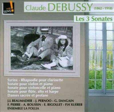 Ensemble La Follia - Debussy: 3 Sonatas (CD)