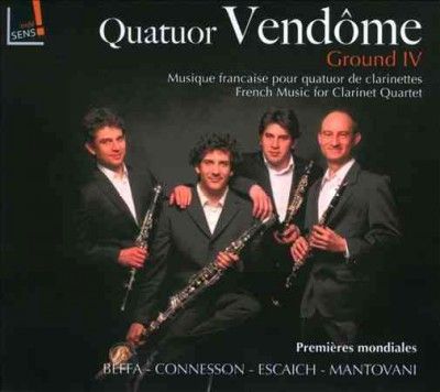 Quatuor Vendome - Ground Iv: French Music For Clarinet Q (CD)